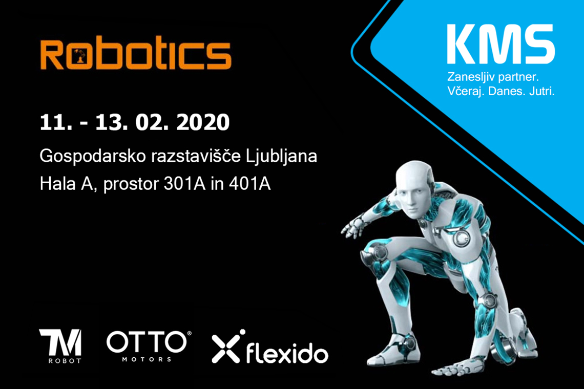KMS na sejmu ROBOTICS 2020 v Ljubljani